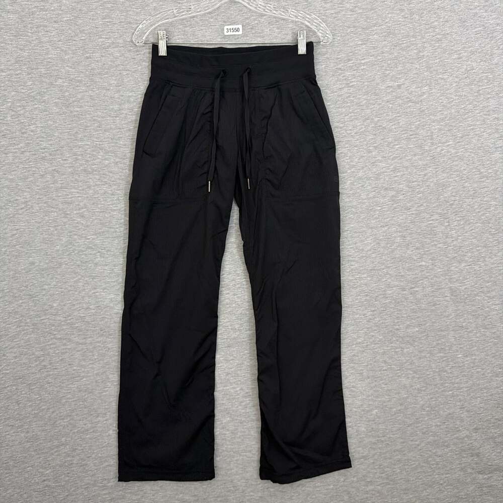 Lululemon Women's Size 4 Black Dance Studio Mid-Rise Straight Leg Pants